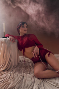 Wild and Free Dark Desire Top – Red