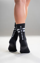 Paradise Chick Crew Socks - Black