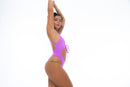 Nona Perkasa Hotline Bodysuit - Neon Purple