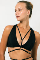 Monsieur Blonde Girls Night Top - Black