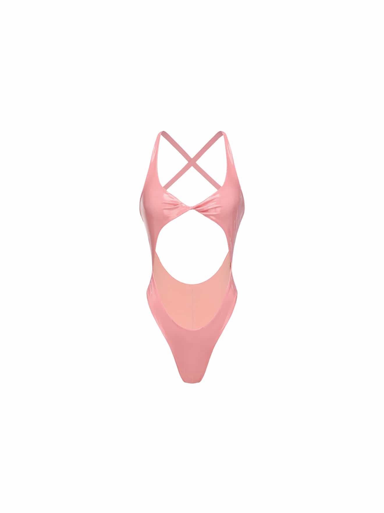 Madgamer Glamour Muse Bodysuit - Coral Dream