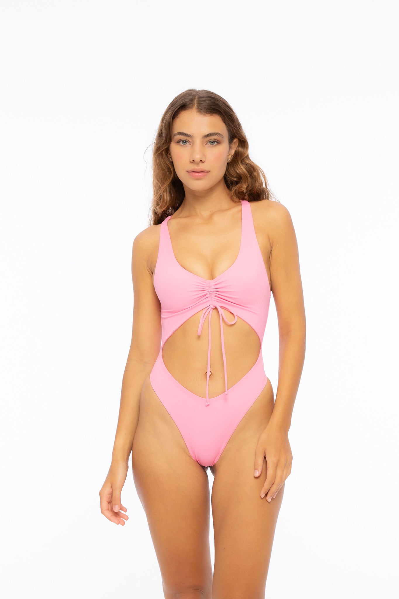 Hotline Bodysuit - Rose Pink