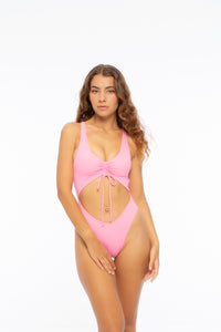 Hotline Bodysuit - Rose Pink