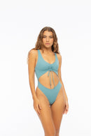 Nona Perkasa Hotline Bodysuit - Stone Blue