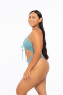 Nona Perkasa Hotline Bodysuit - Stone Blue