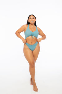 Nona Perkasa Hotline Bodysuit - Stone Blue