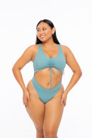 Nona Perkasa Hotline Bodysuit - Stone Blue