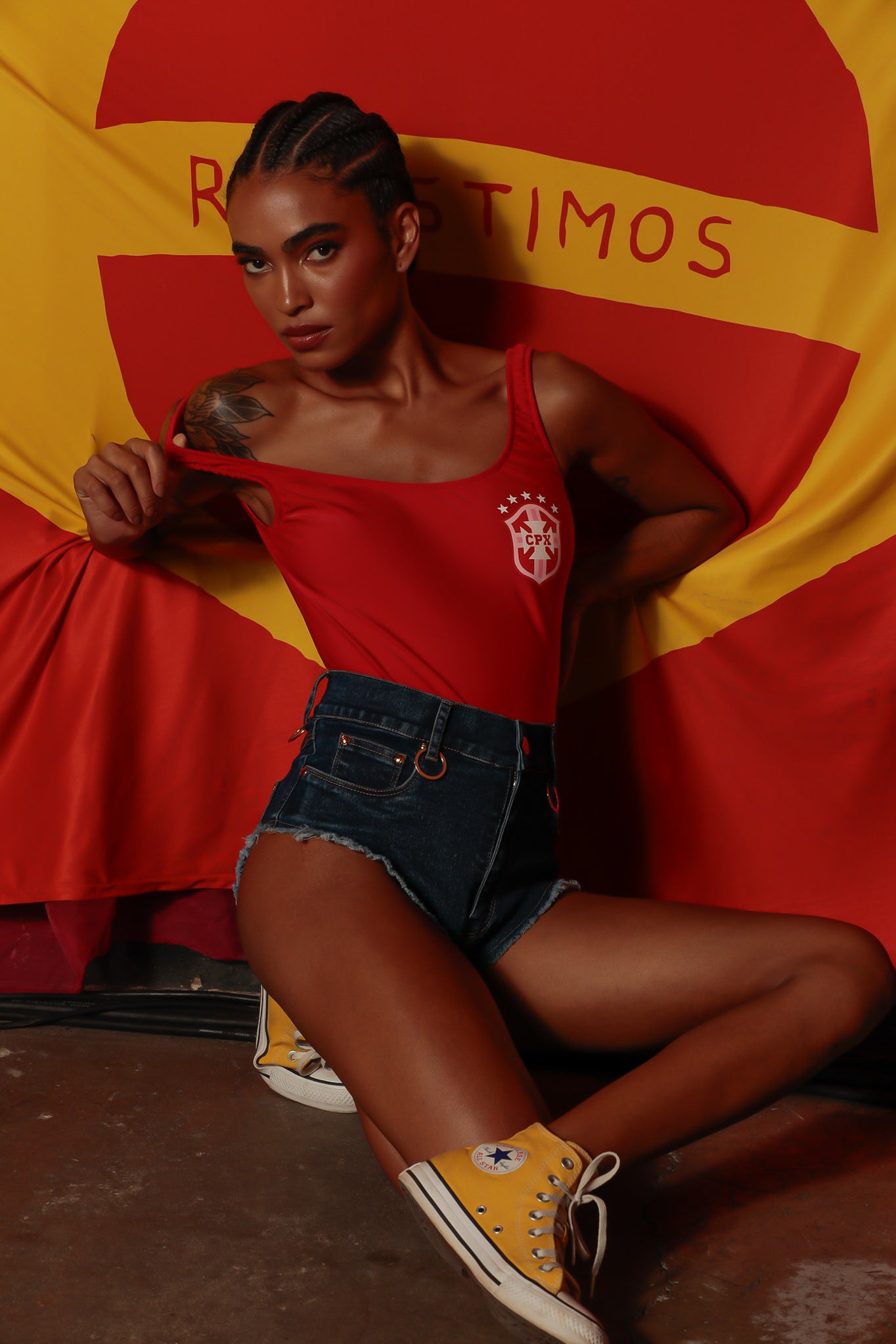 Rolling CPX Bodysuit – Red