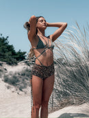 Wild and Free Jungle Skin Tulle Shorts - Leopard