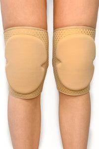 Sticky Silicone Knee Pads - Beige