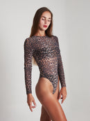 Harna Temptation Bodysuit - Leopard
