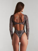 Harna Temptation Bodysuit - Leopard
