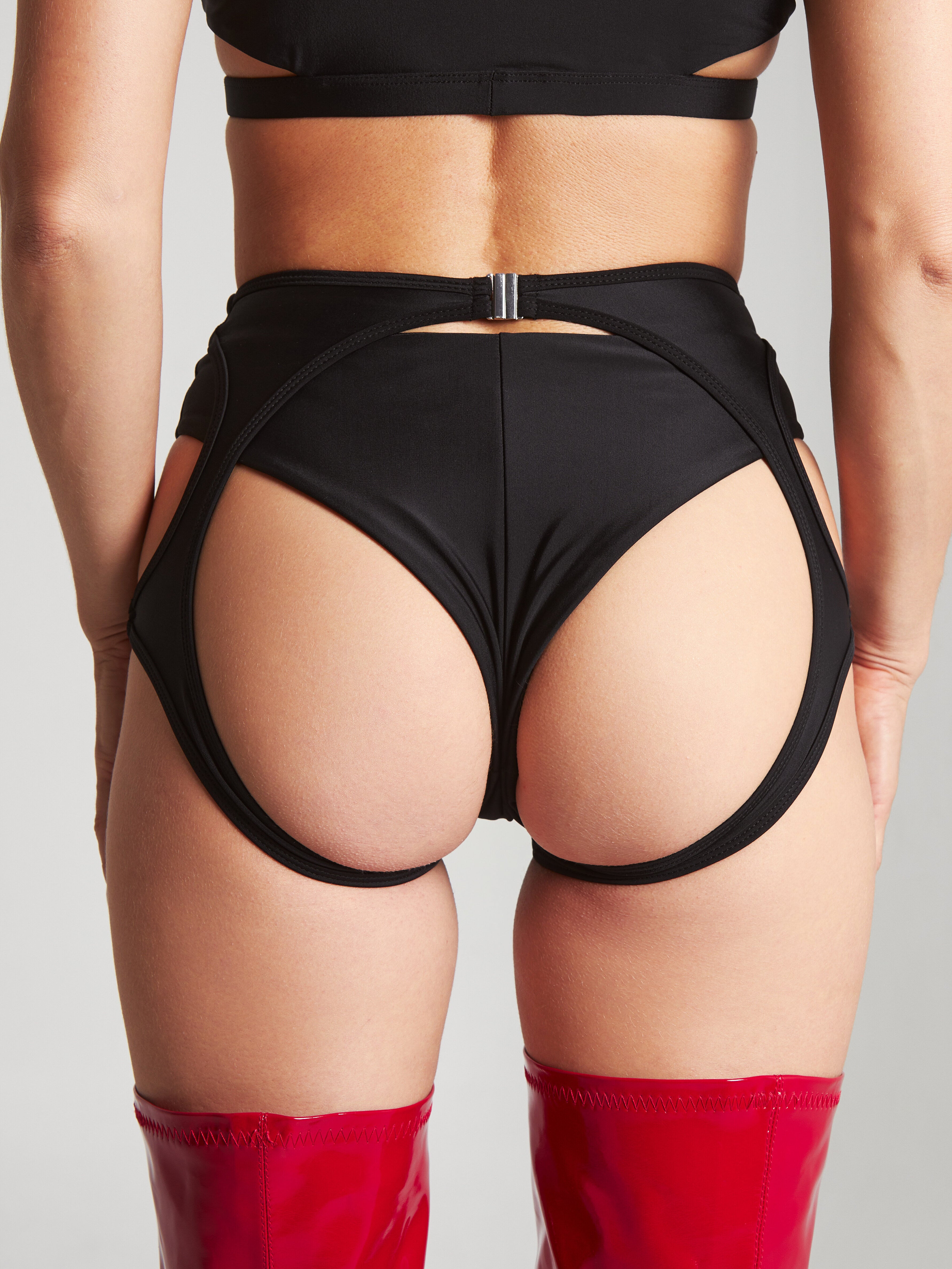Harna Peach Bottoms - Black