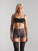Harna Moire Bottoms – Leopard