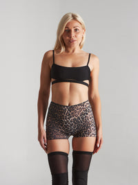 Harna Moire Bottoms – Leopard