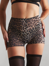 Harna Moire Bottoms – Leopard