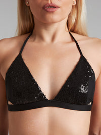Harna Sparkling Top - Black