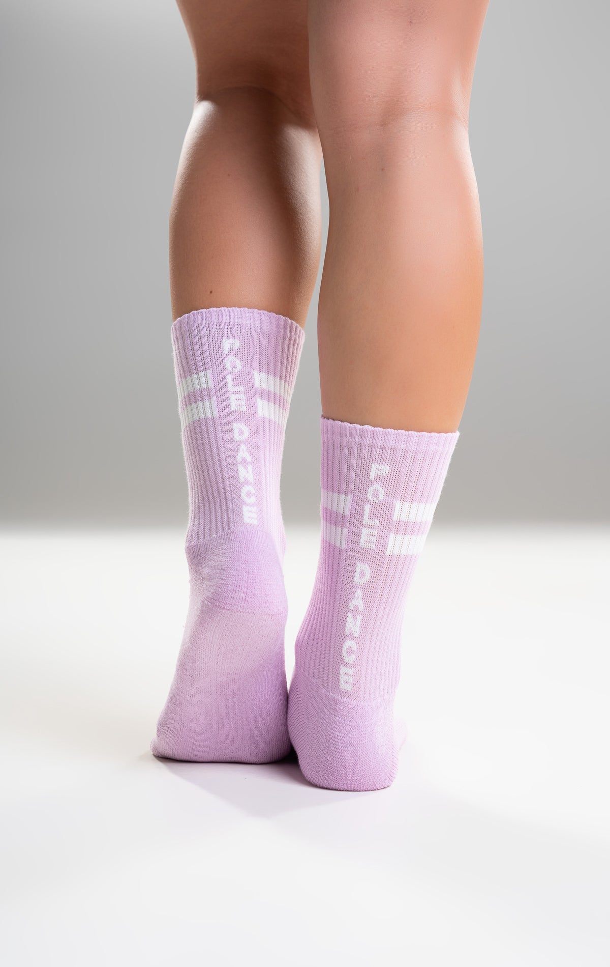 Paradise Chick Crew Socks - Lilac