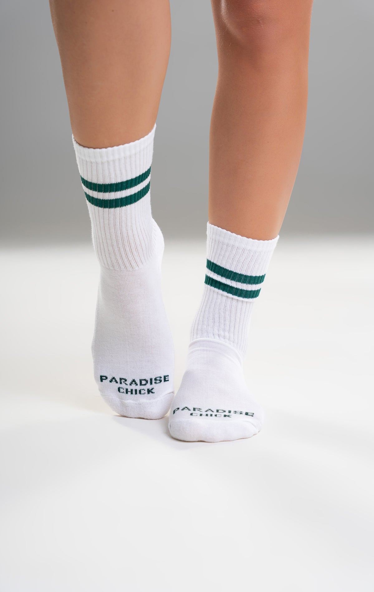 Paradise Chick Crew Socks - Petrol