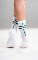 Paradise Chick Crew Socks - Petrol