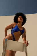 Rolling Scorpio Bodysuit - Blue