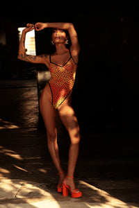 Rolling Demi Bodysuit - Panthera Solis