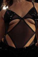 Rolling Spider Bodysuit – Navy