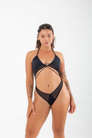 Nona Perkasa The Offering Bodysuit – Black