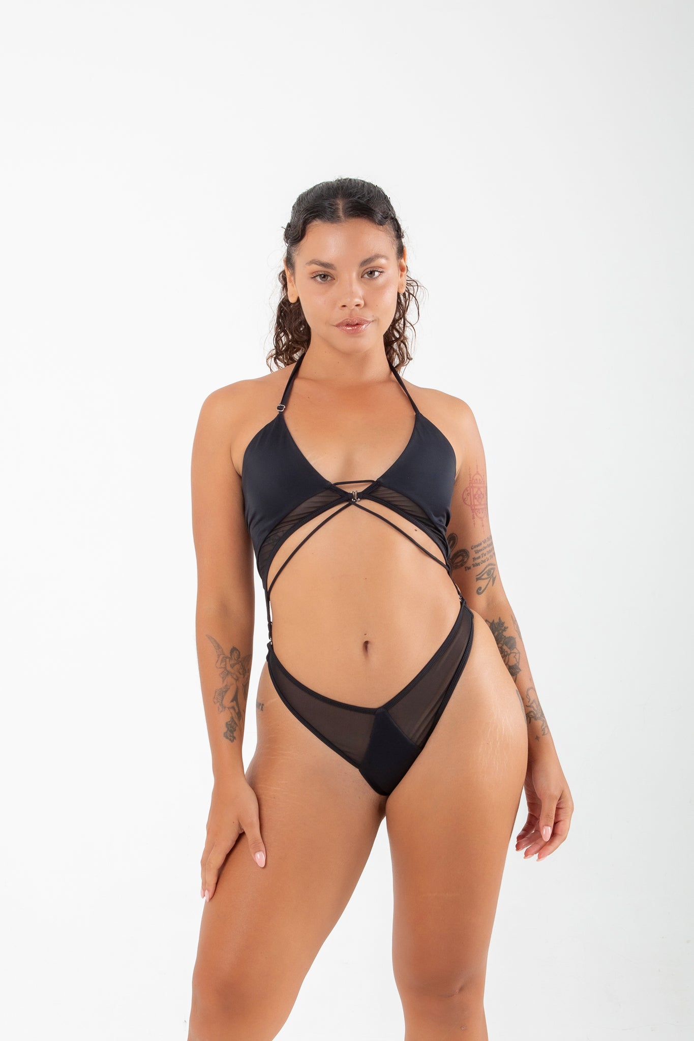 Nona Perkasa The Offering Bodysuit – Black