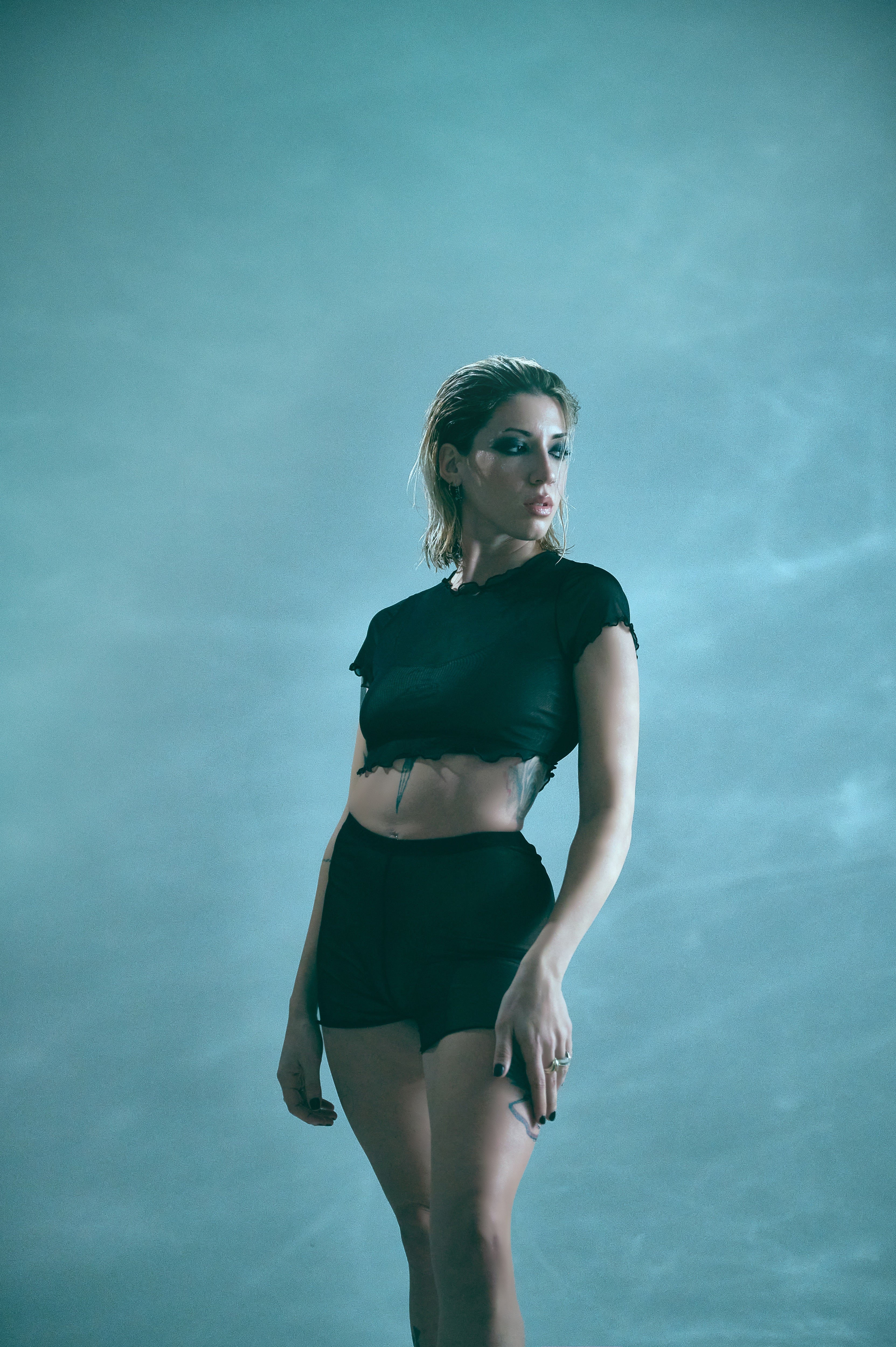 Wild and Free Tulle Top – Black