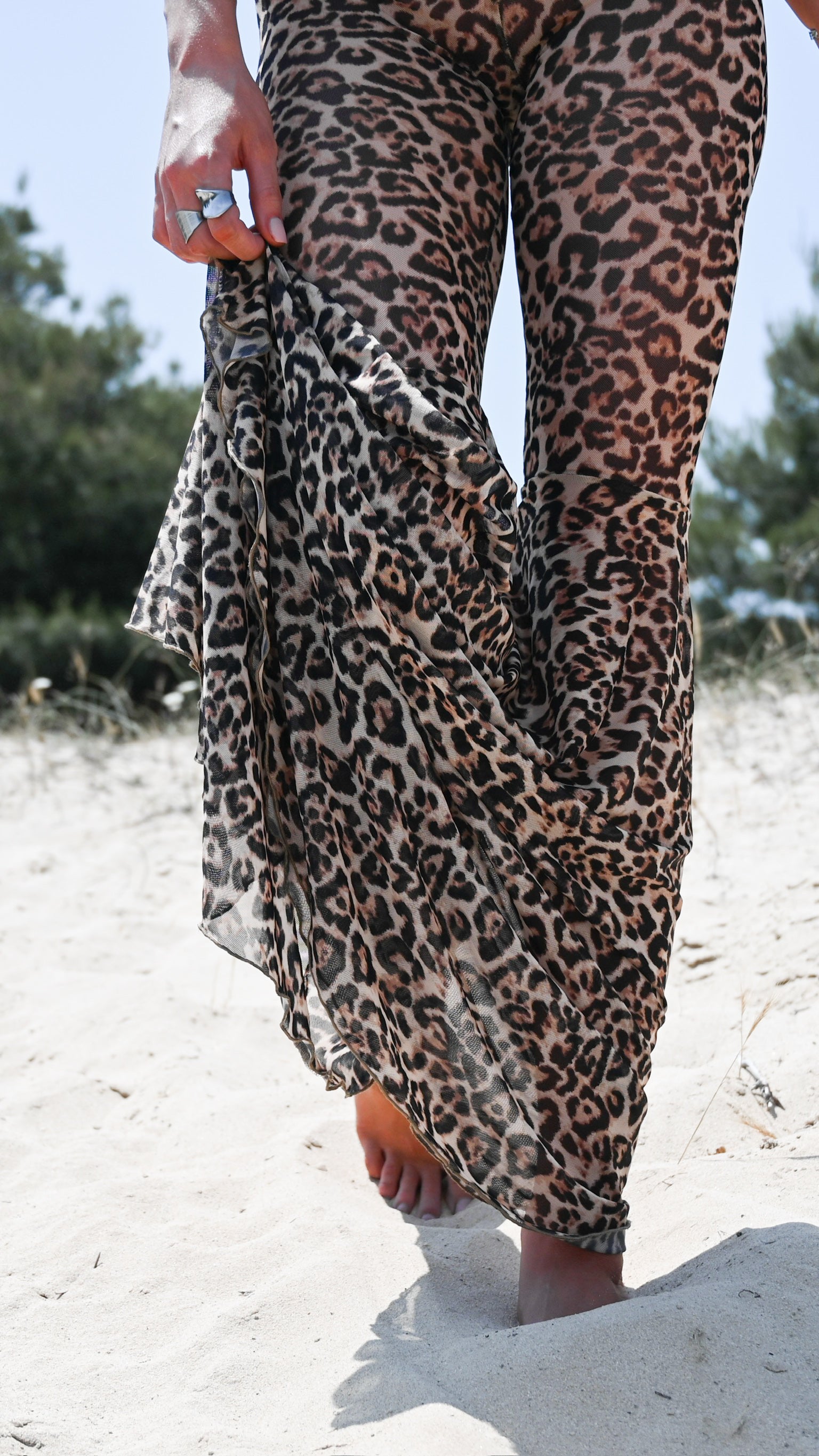 Wild and Free Jungle Luxe Flare Pants – Leopard